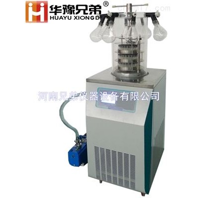 多歧管壓蓋電加熱LGJ-18S真空冷凍干燥機(jī)